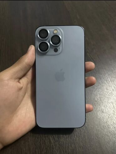 за сколько можно продать айфон 8 бу: IPhone 13 Pro, Колдонулган, 256 ГБ, Sierra Blue, 77 %