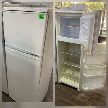 Посудомоечные машины: İki qapılı soyuducu - Rəng: ağ, klassik dizayn - Yuxarıda dondurucu