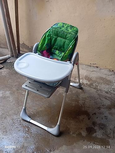 Столы для кормления: Uşaq yemək stulu - Brend: Baby Home - Tənzimlənən yemək masası — 2