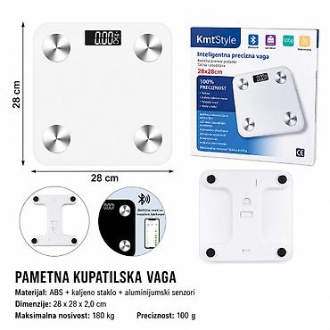 KMT Bluetooth bela mrlja na skali telesne masti 2406879 Pametna