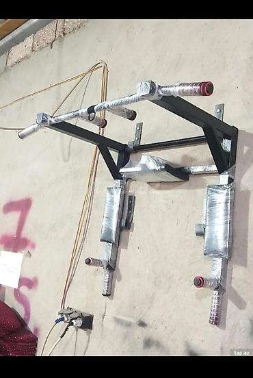 Turniklər və bruslar: Turnik topdan 30 azn peraknde 35 azn. magaza razinde yerlesir Her nov — 2
