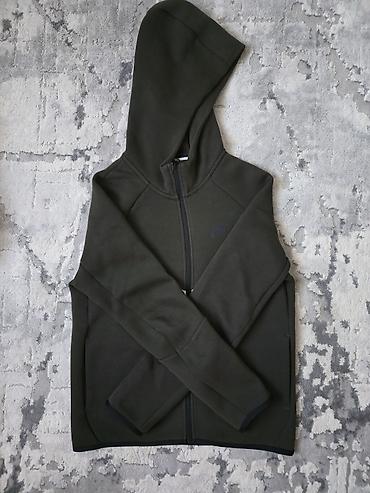 Толстовки: Мужская толстовка, M, L, Nike, Новый, цвет - Зеленый — 1