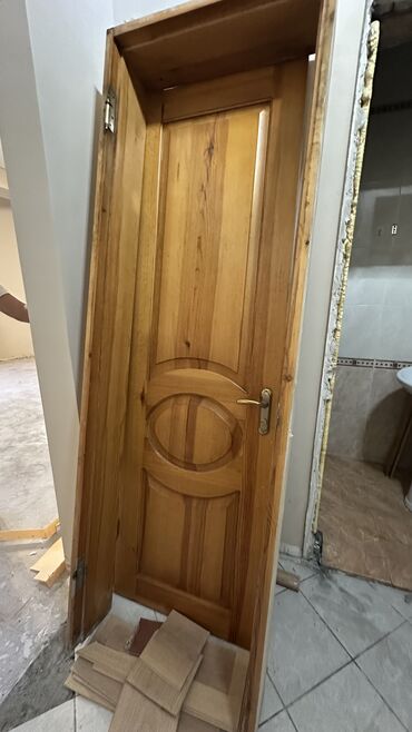 кровать кровать кровать: Ички эшик айнек менен, Жыгач, Double leaf of doors, Россия, түсү - Күрөң, 190 * Колдонулган