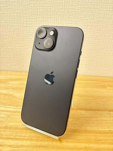 iphone 12 2 ci el: IPhone 15, 128 GB, Qara, Zəmanət, Simsiz şarj, Face ID — 1