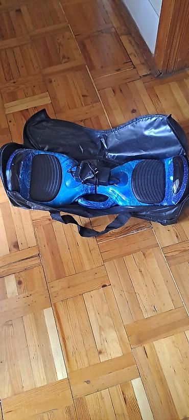 Öz-özünə tarazlıq saxlayan skuter (hoverboard) – mavi “galaxy”