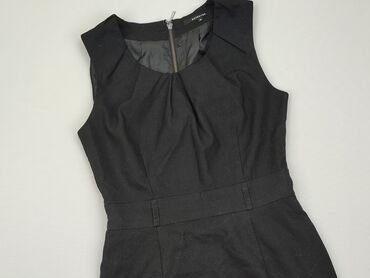 czarna sukienki elegancka midi: Sukienka, S, Reserved, stan - Dobry