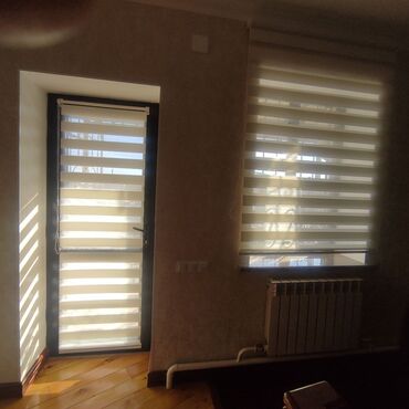 Шторы и занавески: Комплект штор, Блэкаут, Светонепроницаемая, Монтаж без сверления, С карнизом в комплекте, Изготовление на заказ, Новый, Для балкона, Для беседки, Для ванной и душа — 26