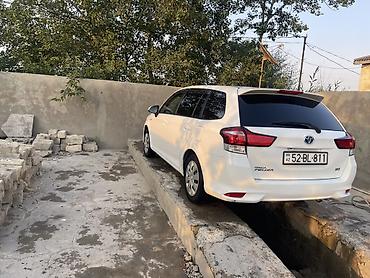 üstü açıq maşın: (Toyota) Corolla Fielder Hybrid – ağ rəngli universal kuzov — 3