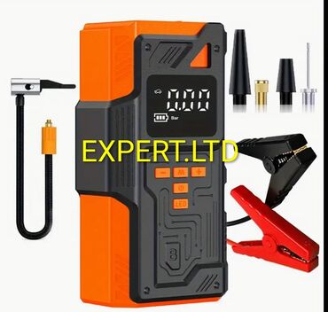 Avtomobil akkumulator zaryadkalari: Avtomobil üçün (2-si 1-də) Jump Starter və Kompressor. Xüsusiyyətlər — 10