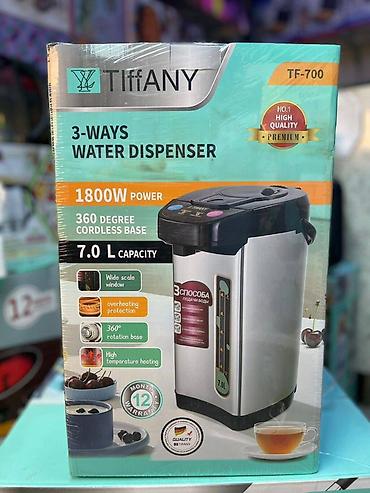 диспенсер горячей воды: Термопот Tiffany TF-700 (3-Ways Water Dispenser) - Объем: 7,0 л - — 1