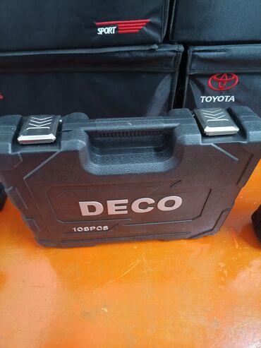 Инструменты для авто: Deko фирмасынын набор ключу
94 предметов 3200
108 предметов 3400