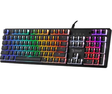 Компьютерные мышки: Клавиатура игровая A4TECH BLOODY S510R механическая GAMING MECHANICAL