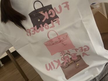 толстовка женская оверсайз: Футболка, Хлопок, Новый, S (EU 36), M (EU 38), L (EU 40)