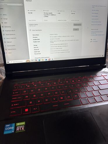 Acer: İşlənmiş MSI, 15.6 ", Intel Core i5, 512 GB, Ünvandan götürmə