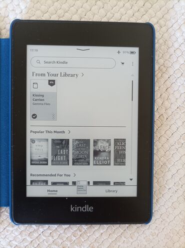 ocuvan dux: Amazon Kindle Paperwhite 4, zadnje svetlo, futrola Jako dobro ocuvan