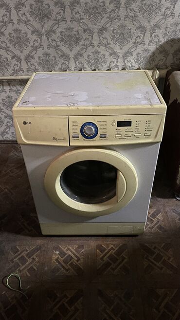 корейская стиральная машина: Стиральная машина LG, Б/у, Автомат, До 5 кг, Компактная