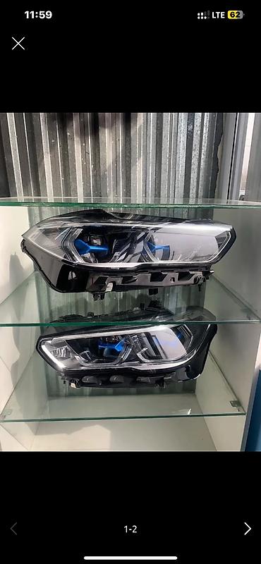 led свет: Комплект передних фар BMW 2020 г., Б/у, Оригинал, Германия — 1