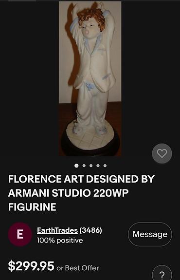 postamenti za skulpture: Italijanska figura,Decak zeva",Claudio Vivian iz 70ih godina — 2