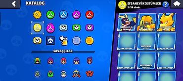 sexsi geyim: Brawl Stars hesabı – yüksək trofeyli və zəngin kontentli - Kupa yolu — 8