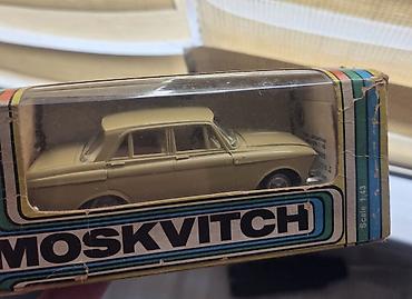 mosu: Moskviç 408 maket avtomobil – 1:43 miqyas - Model: Moskvich 408 sedan — 1