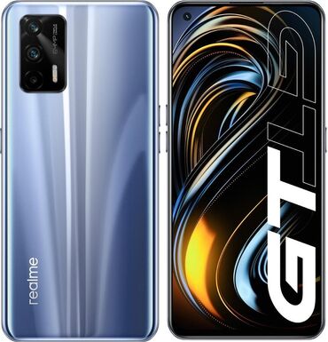 продам морозильные камеры: Realme GT 5G, Колдонулган, 128 ГБ, түсү - Көгүлтүр, 2 SIM