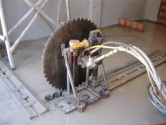 Beton işləri: Beton kəsmə beton deşmə xidməti Karot - HILTI DD 200 / 350 ilə 25 ° — 15