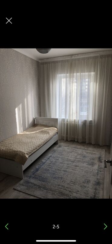 сдается квартира микрорайон джал: 4 бөлмө, 82 кв. м, 105-серия, 5 кабат, Евроремонт
