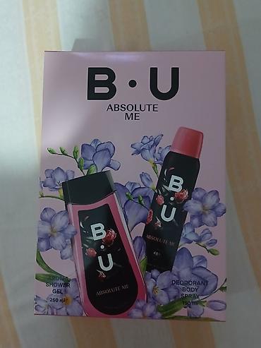 zip: B.U Absolute Me poklon set - Aroma Shower Gel – 250 ml: mirisni gel — 1