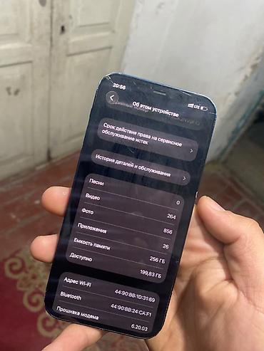 Мобильные телефоны: IPhone 12, 256 ГБ, синий - Экран OLED (Super Retina XDR) с вырезом — 3
