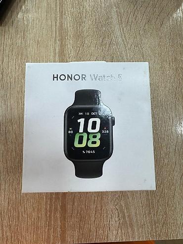 Honow Watch 5 Honor Watch 5 smart saat satılır. Az istifadə olunub