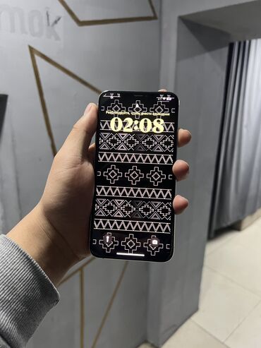 Apple iPhone: IPhone Xs Max, Б/у, 256 ГБ, Белый, Наушники, Зарядное устройство, Защитное стекло, 99 %