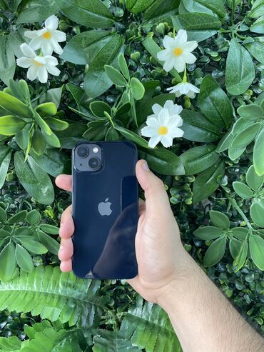 Apple iPhone: IPhone 14, 128 GB, Midnight, Zəmanət, Simsiz şarj, Face ID