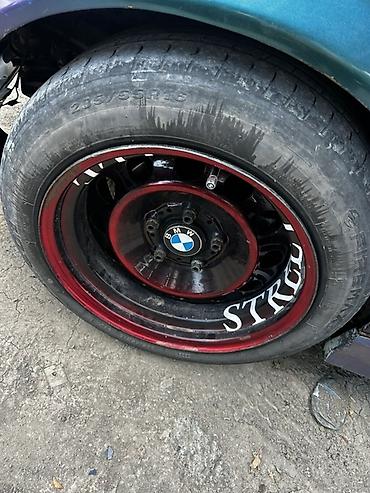bmw e36 katalizátor: Arxa qabaq İkisidə Razvalka BMW üçün 16" polad disk və şin dəsti - — 3