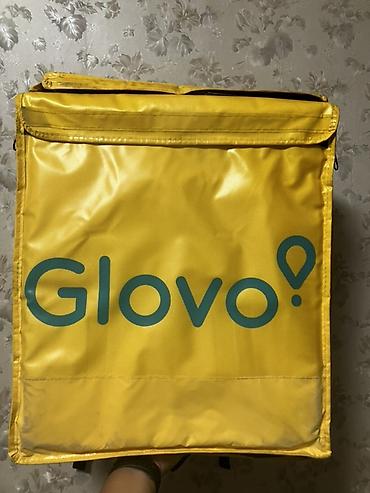 tough built: Комплект для курьера Glovo ТермоРюкзак плюс в подарок жилетка Глово — 1