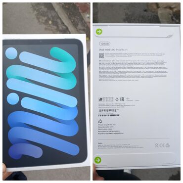 140 ekran: Apple iPad mini (A17 Pro) Wi‑Fi – 128 GB - Model: A2899 (qutunun