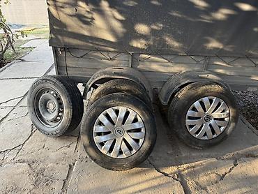 Колеса в сборе: Комплект колёс для прицепа/легкового авто. Состав: - 3 колеса в сборе — 2
