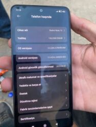 İnformatika: Redmi Note 13, 256 GB, rəng - Qara, Barmaq izi