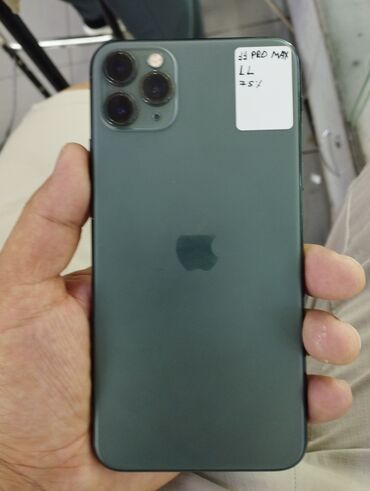 Apple iPhone: IPhone 11 Pro Max, Б/у, 64 ГБ, Space Gray, Защитное стекло, Чехол, Кабель, 75 %