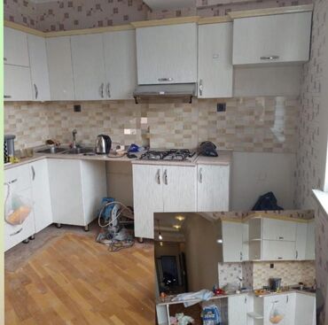 глянцевая мебель: 4353 Metbex mebeli satilir 400Azn Moyka qaz aspirator üzərində verilir