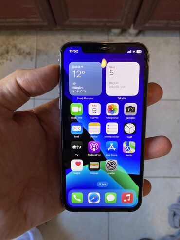 Apple iPhone: IPhone X, 64 GB, Ağ