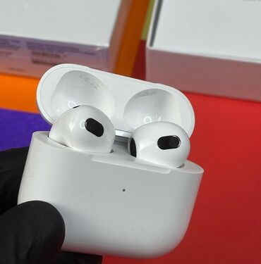 airpods 3 original: Вкладыши, Apple, Новый, Беспроводные (Bluetooth), Классические