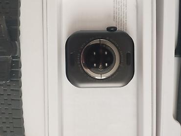 apple watch adapter: İşlənmiş, Smart saat, Apple, Sensor ekran, rəng - Qara — 3