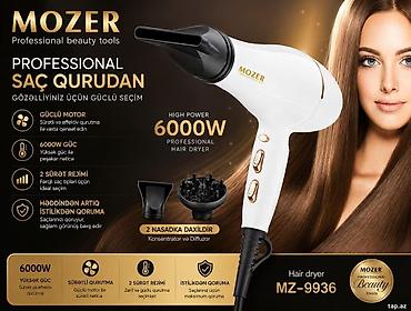 Professional hava feni Mozer Məhsul haqqında məlumat: MOZER MZ-9936