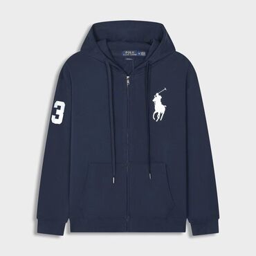 серая толстовка: Мужская толстовка, XL, Polo Ralph Lauren, Новый, Самовывоз, Платная доставка