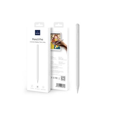 блоки питания для ноутбуков microsoft: Стилус-ручка WiWu Pencil Pro для iPad/iPad Pro/iPad Air/iPad Mini //