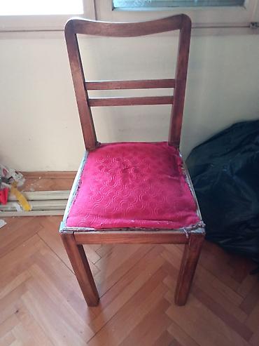 uradi sam namestaj: Prodajem 9 drvenih stolica u kompletu. Idealna prilika za stolare — 6
