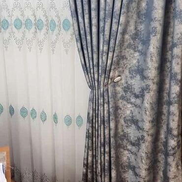 Pərdə və tüllər: Türkiyə istehsalı pərdələri - 1 metrəsi 15 - 20 - 25 manat, Modern — 13