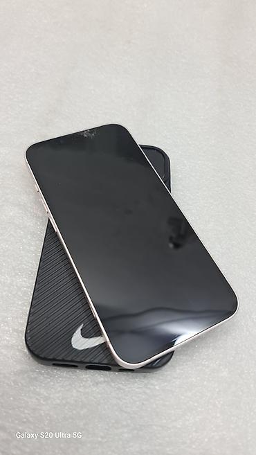Apple iPhone: IPhone 13, Б/у, 128 ГБ, Белый, Чехол, 85 % — 2