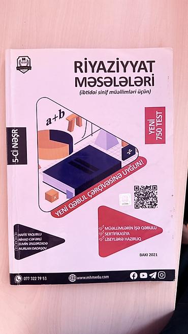 Riyaziyyat Məsələləri – ibtidai sinif müəllimləri üçün dərs vəsaiti