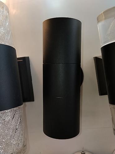 study lamp: Уличный/интерьерный настенный светильник цилиндрической формы (up — 1